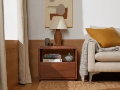 Parachute Nightstands*Bluff Rectangle Nightstand With Drawer