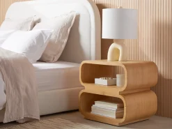 Parachute Nightstands*Bluff Stacked Nightstand