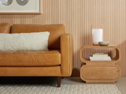 Parachute Nightstands*Bluff Stacked Nightstand With Drawer