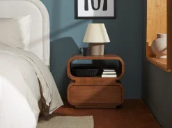 Parachute Nightstands*Bluff Stacked Nightstand With Drawer