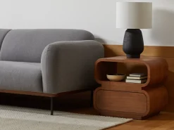 Parachute Nightstands*Bluff Stacked Nightstand With Drawer