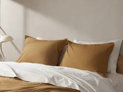 Parachute Pillowcases + Shams*Brushed Cotton Sham Set