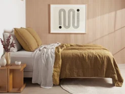 Parachute Quilts + Comforters*Linen Box Quilt