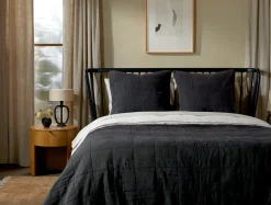 Parachute Pillowcases + Shams*Linen Box Quilted Euro Sham