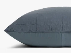 Parachute Pillowcases + Shams*Linen Box Quilted Euro Sham