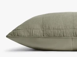 Parachute Pillowcases + Shams*Linen Box Quilted Euro Sham