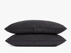 Parachute Pillowcases + Shams*Linen Box Quilted Sham Set