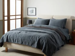 Parachute Pillowcases + Shams*Linen Box Quilted Sham Set