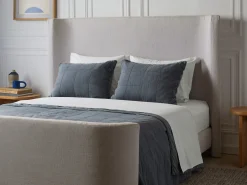 Parachute Pillowcases + Shams*Linen Box Quilted Sham Set