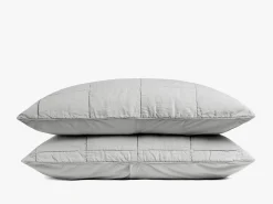 Parachute Pillowcases + Shams*Linen Box Quilted Sham Set