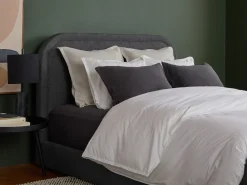 Parachute Pillowcases + Shams*Linen Euro Sham