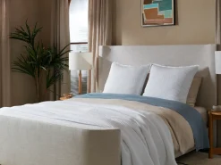 Parachute Pillowcases + Shams*Matelasse Euro Sham
