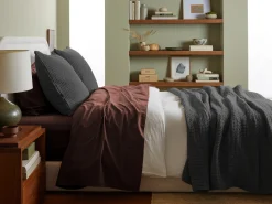 Parachute Pillowcases + Shams*Organic Air Cotton Euro Sham