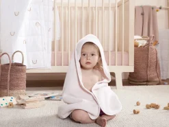Parachute Baby Bath*Organic Hooded Toddler Towel