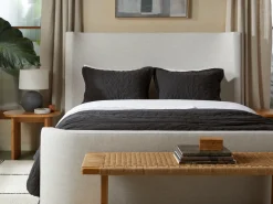 Parachute Pillowcases + Shams*Organic Soft Stitch Sham Set