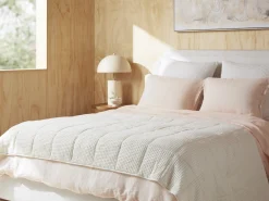 Parachute Pillowcases + Shams*Organic Waffle Euro Sham