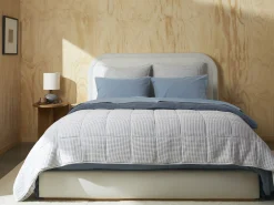 Parachute Pillowcases + Shams*Organic Waffle Euro Sham