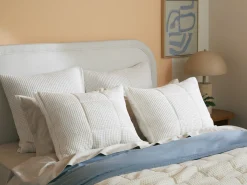 Parachute Pillowcases + Shams*Organic Waffle Sham Set