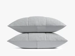 Parachute Pillowcases + Shams*Organic Waffle Sham Set