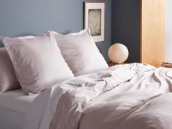 Parachute Pillowcases + Shams*Sateen Euro Sham