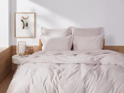 Parachute Pillowcases + Shams*Sateen Euro Sham