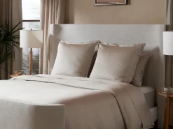 Parachute Pillowcases + Shams*Sateen Euro Sham